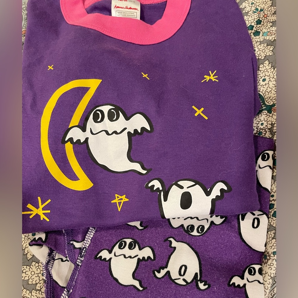 Hanna Andersson Halloween pjs size 10/120